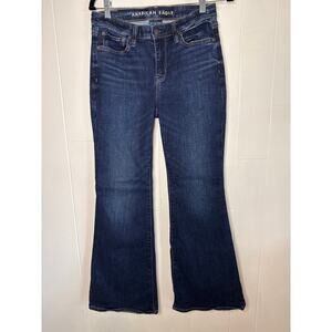 American eagle next level stretch flare jeans 4 short